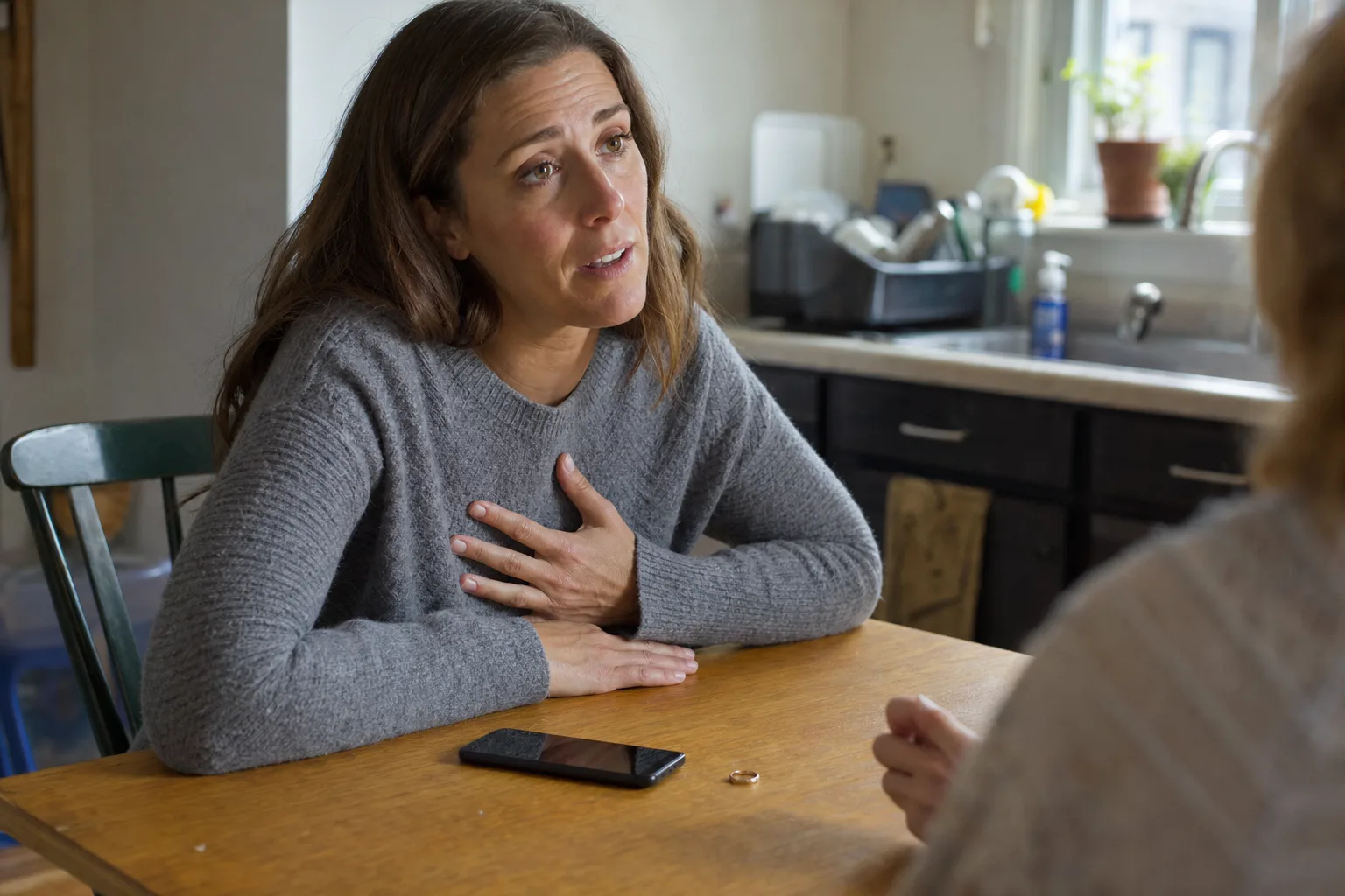 A candid personal photo illustrating affair advice: what should happen next?.