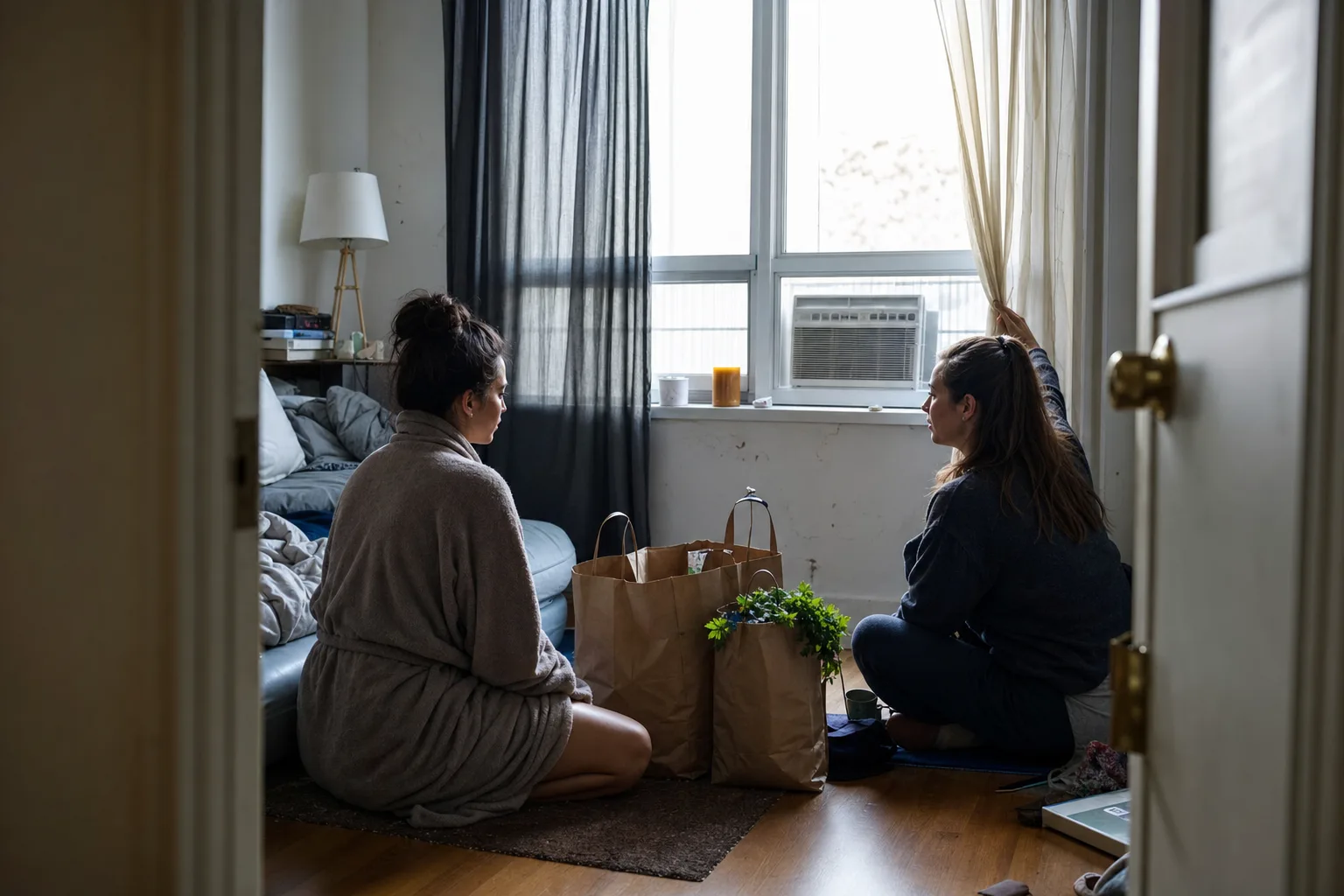 A candid personal photo illustrating how to get over severe heartbreak.