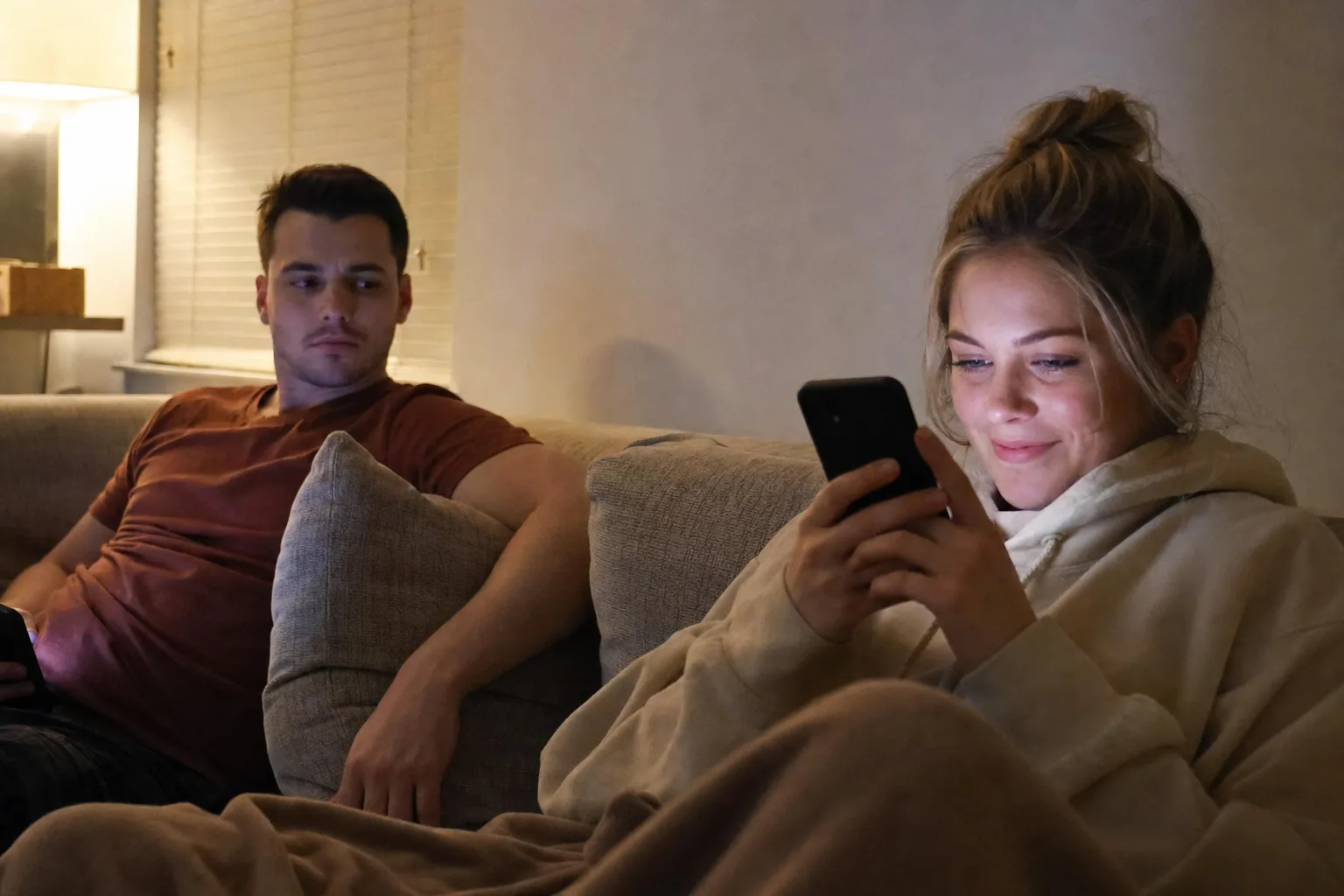 A candid personal photo illustrating is this emotional cheating?.
