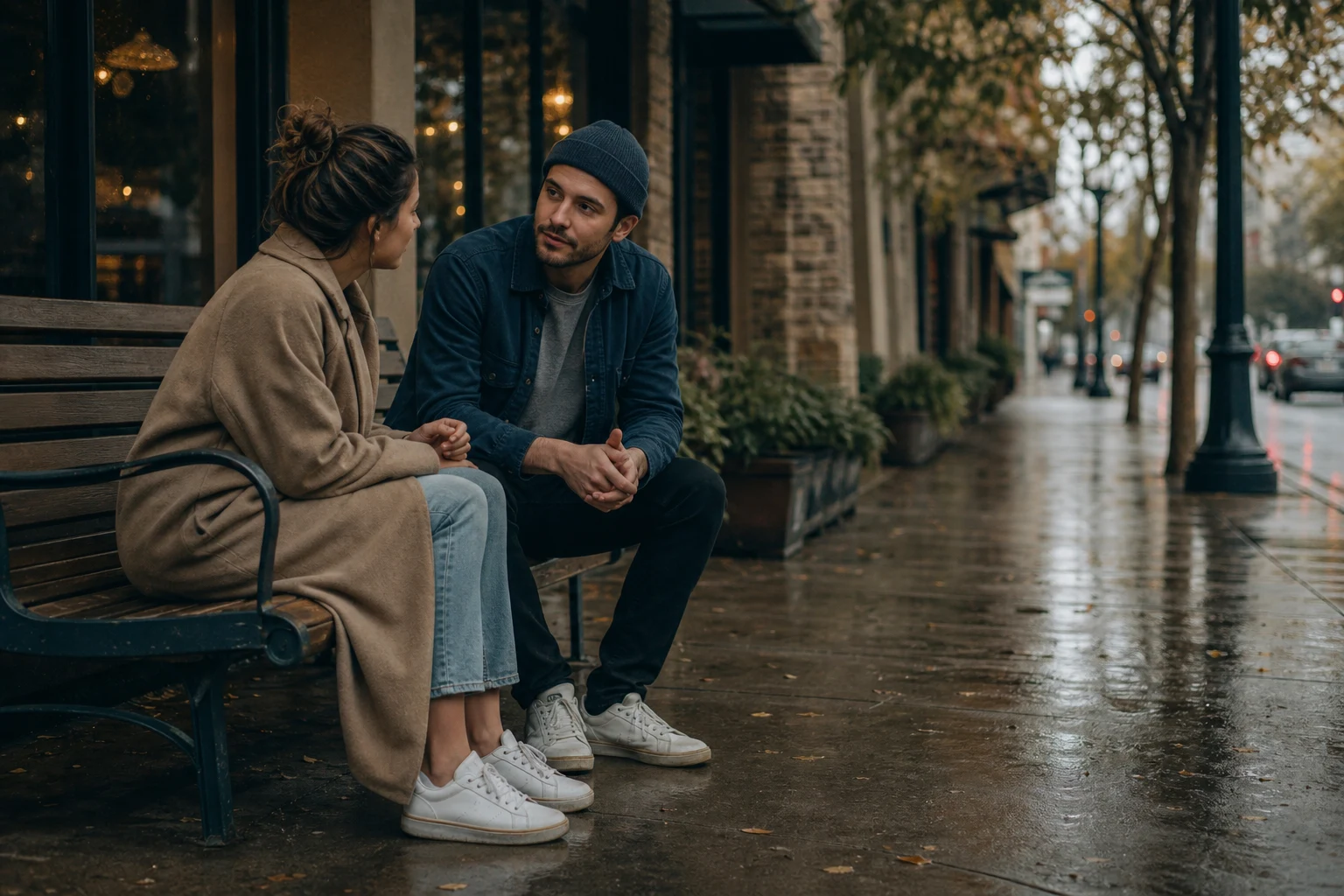 A couple pauses for an honest conversation about your contribution to conflict.